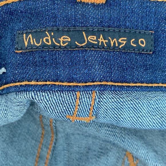 NUDIE JEANS Thin Finn in Dry Ecru Embo Size 31 - Picture 13 of 13